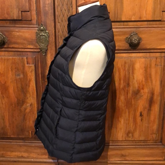 Charles Robertson England Navy Blue Down Outdoor Ski Hunting Vest - Picture 4 of 8